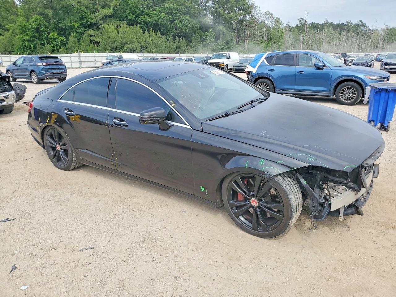 2014 Mercedes-benz Cls 550 Black vin: WDDLJ7DB9EA114245