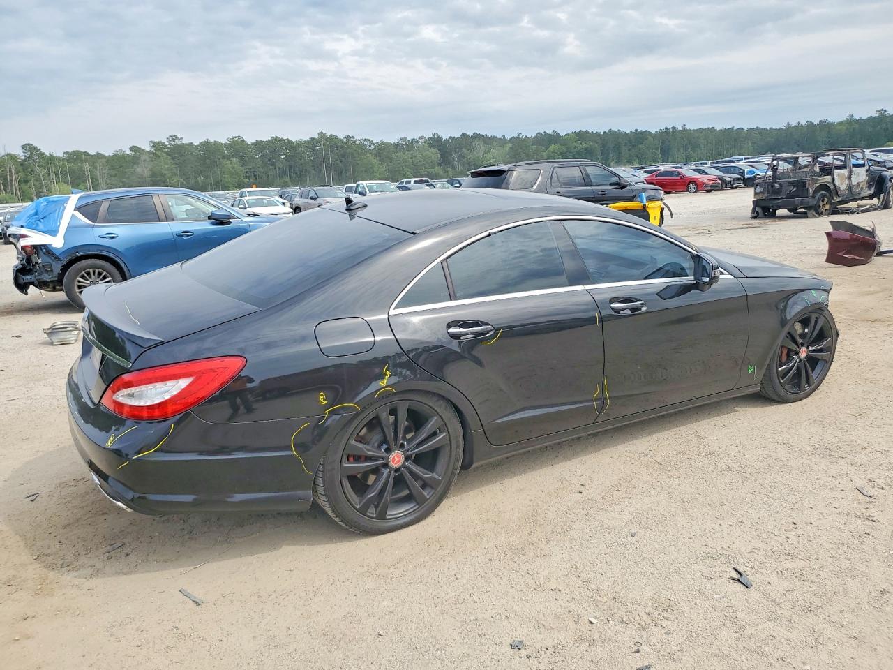 2014 Mercedes-benz Cls 550 Black vin: WDDLJ7DB9EA114245