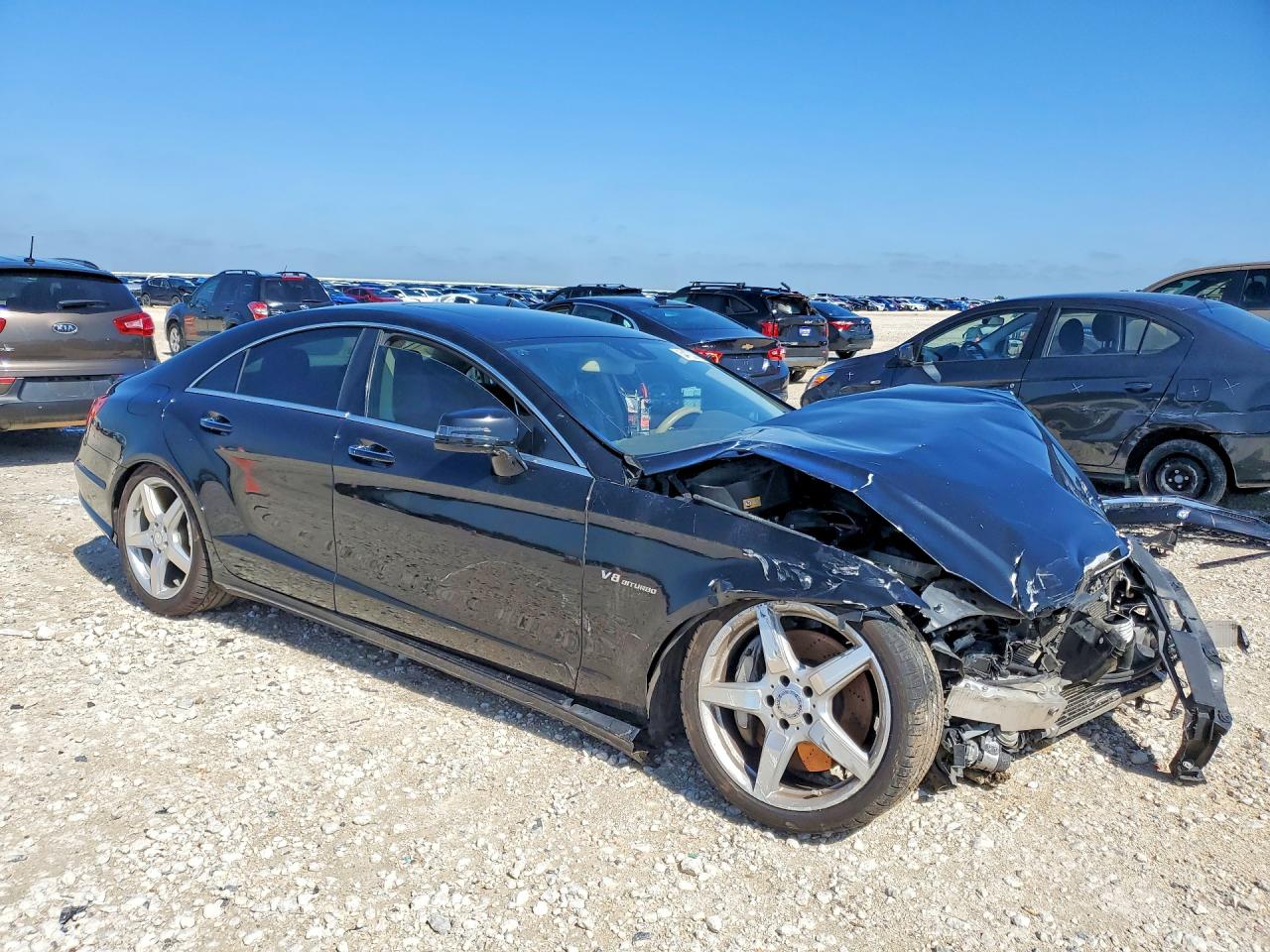 2014 Mercedes-benz Cls 550 Black vin: WDDLJ7DB9EA122801