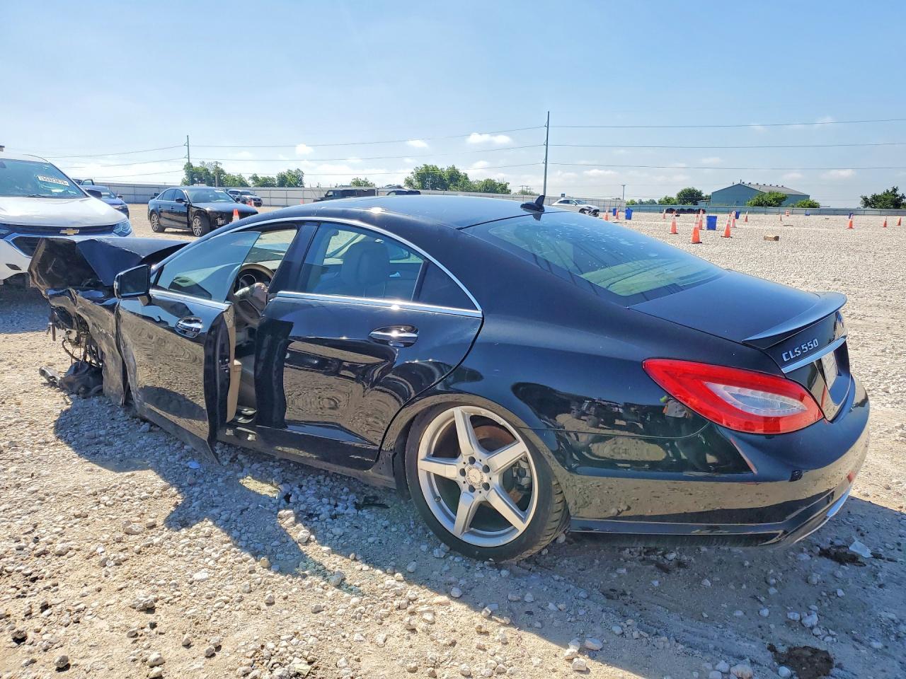 2014 Mercedes-benz Cls 550 Black vin: WDDLJ7DB9EA122801
