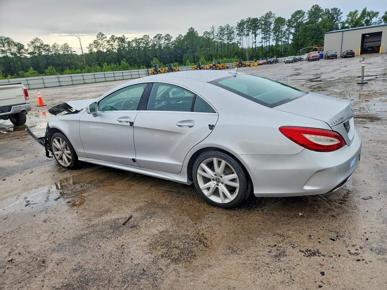 2017 Mercedes-benz Cls 550 Silver vin: WDDLJ7DB9HA197289