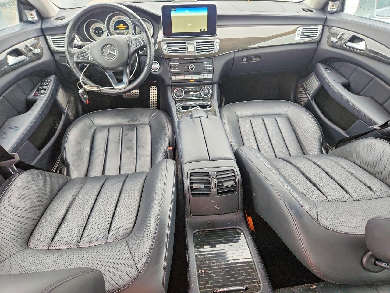 2017 Mercedes-benz Cls 550 Silver vin: WDDLJ7DB9HA197289