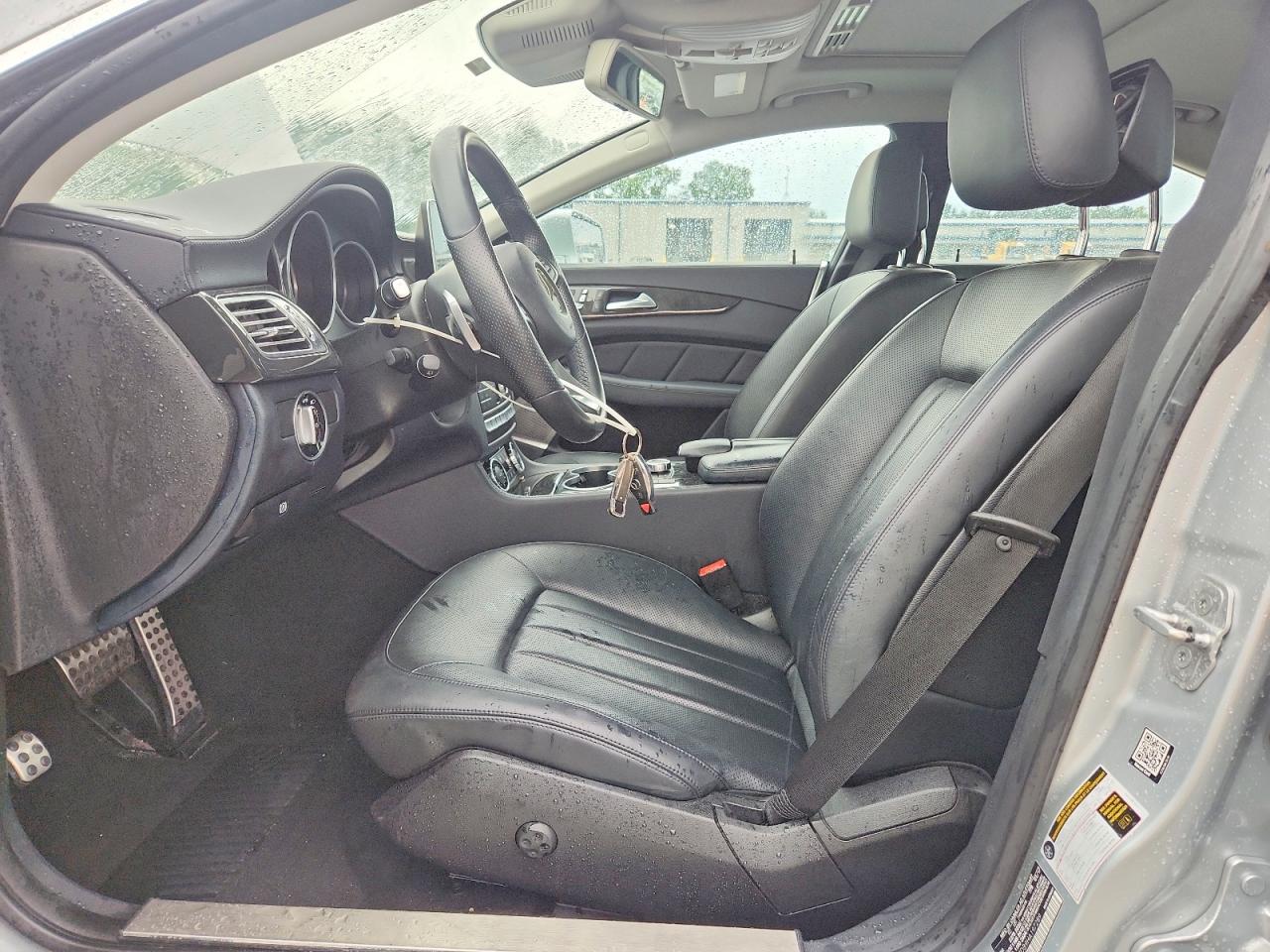 2017 Mercedes-benz Cls 550 Silver vin: WDDLJ7DB9HA197289