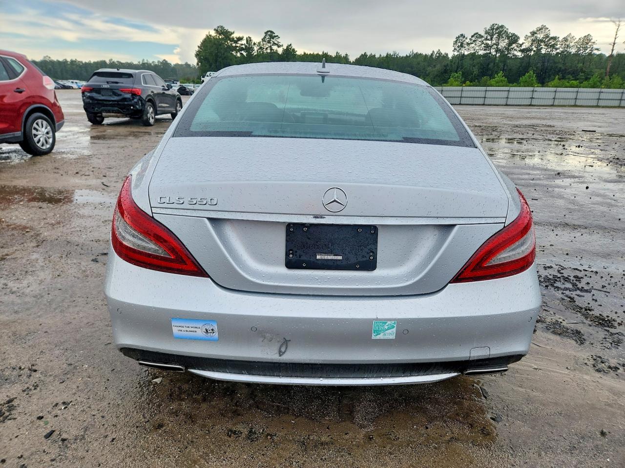 2017 Mercedes-benz Cls 550 Silver vin: WDDLJ7DB9HA197289