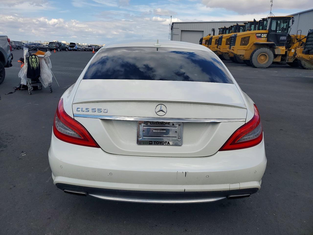 2013 Mercedes-benz Cls 550 White vin: WDDLJ7DBXDA061098