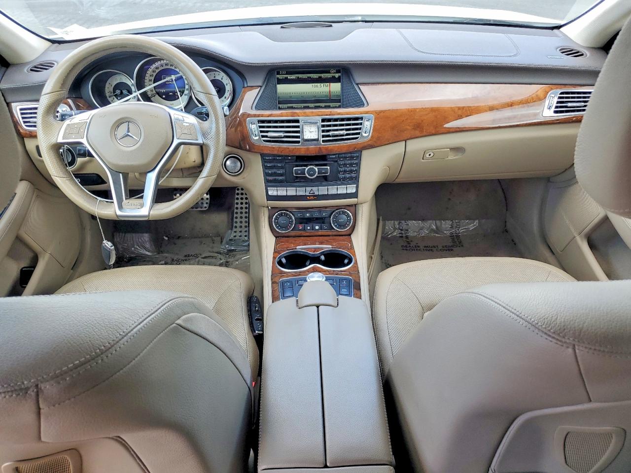 2013 Mercedes-benz Cls 550 White vin: WDDLJ7DBXDA061098