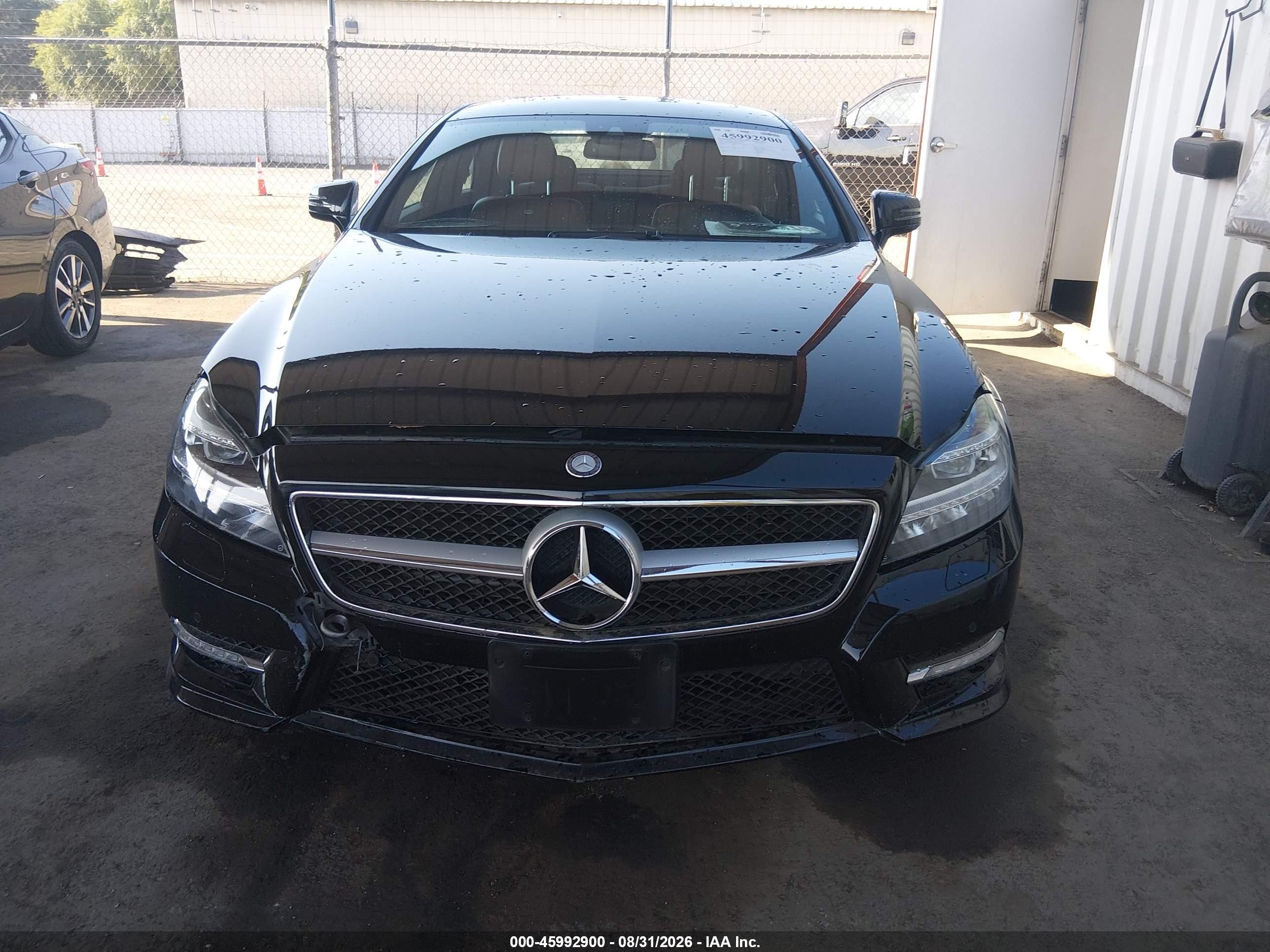2013 Mercedes-benz Cls 550 Black vin: WDDLJ7DBXDA079004