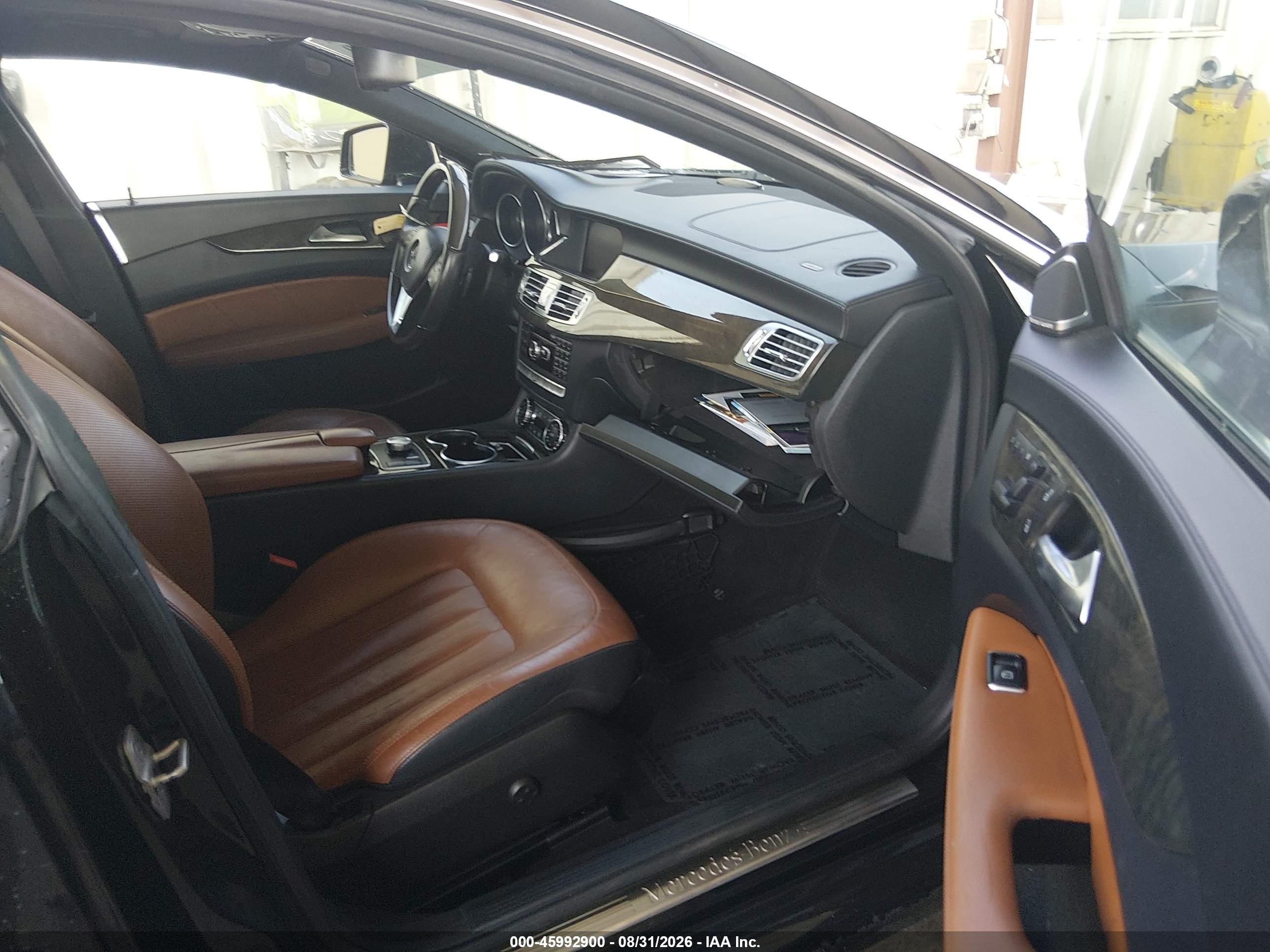 2013 Mercedes-benz Cls 550 Black vin: WDDLJ7DBXDA079004