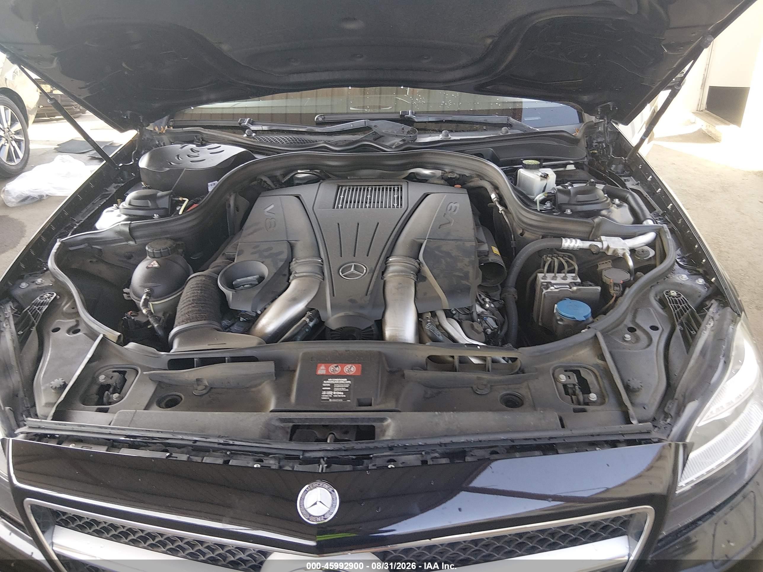 2013 Mercedes-benz Cls 550 Black vin: WDDLJ7DBXDA079004