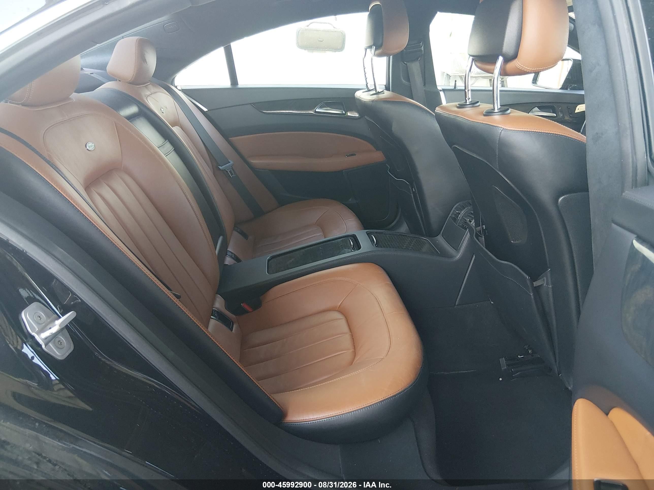 2013 Mercedes-benz Cls 550 Black vin: WDDLJ7DBXDA079004
