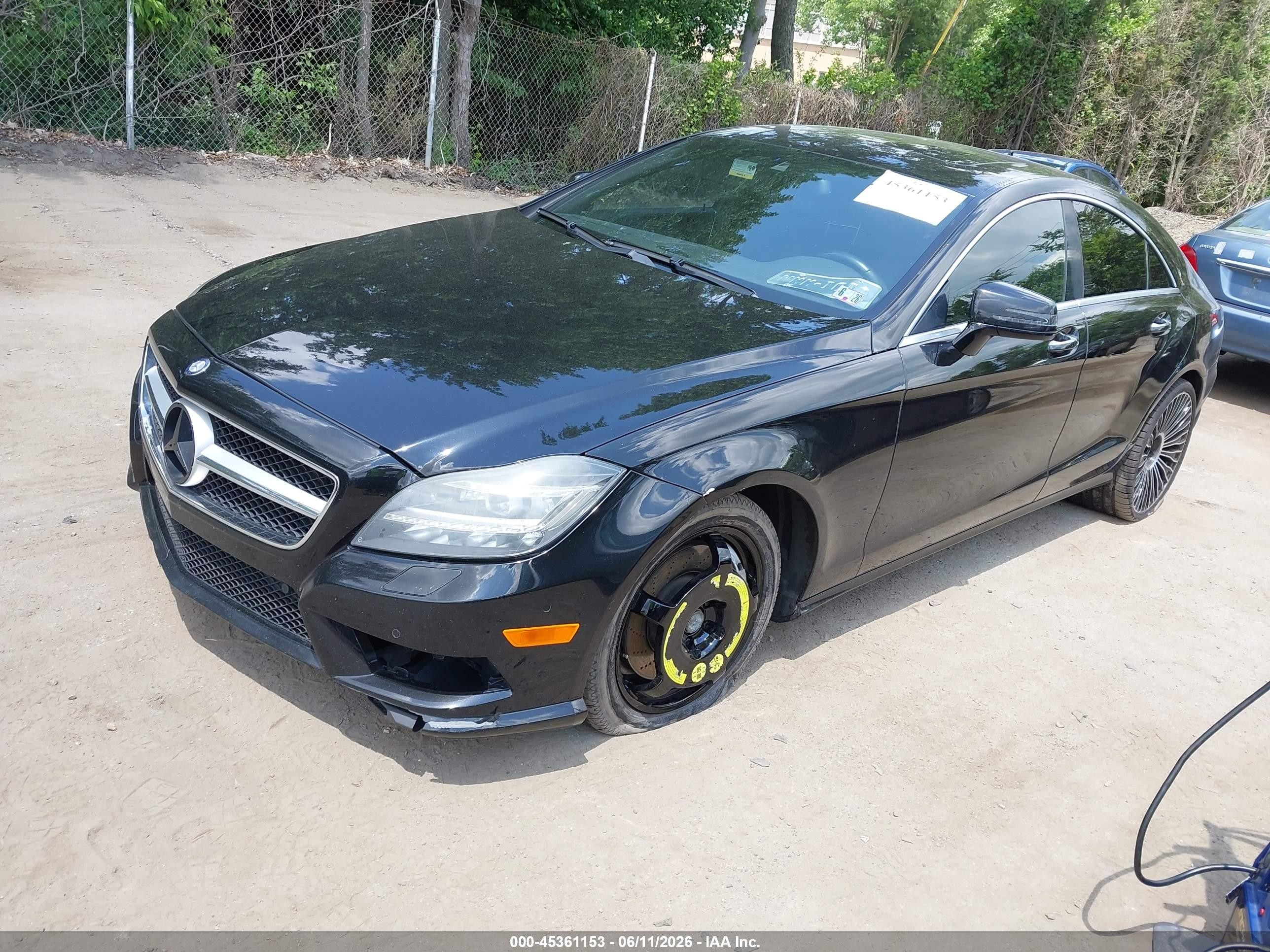 2014 Mercedes-benz Cls 550   Black vin: WDDLJ7DBXEA094359