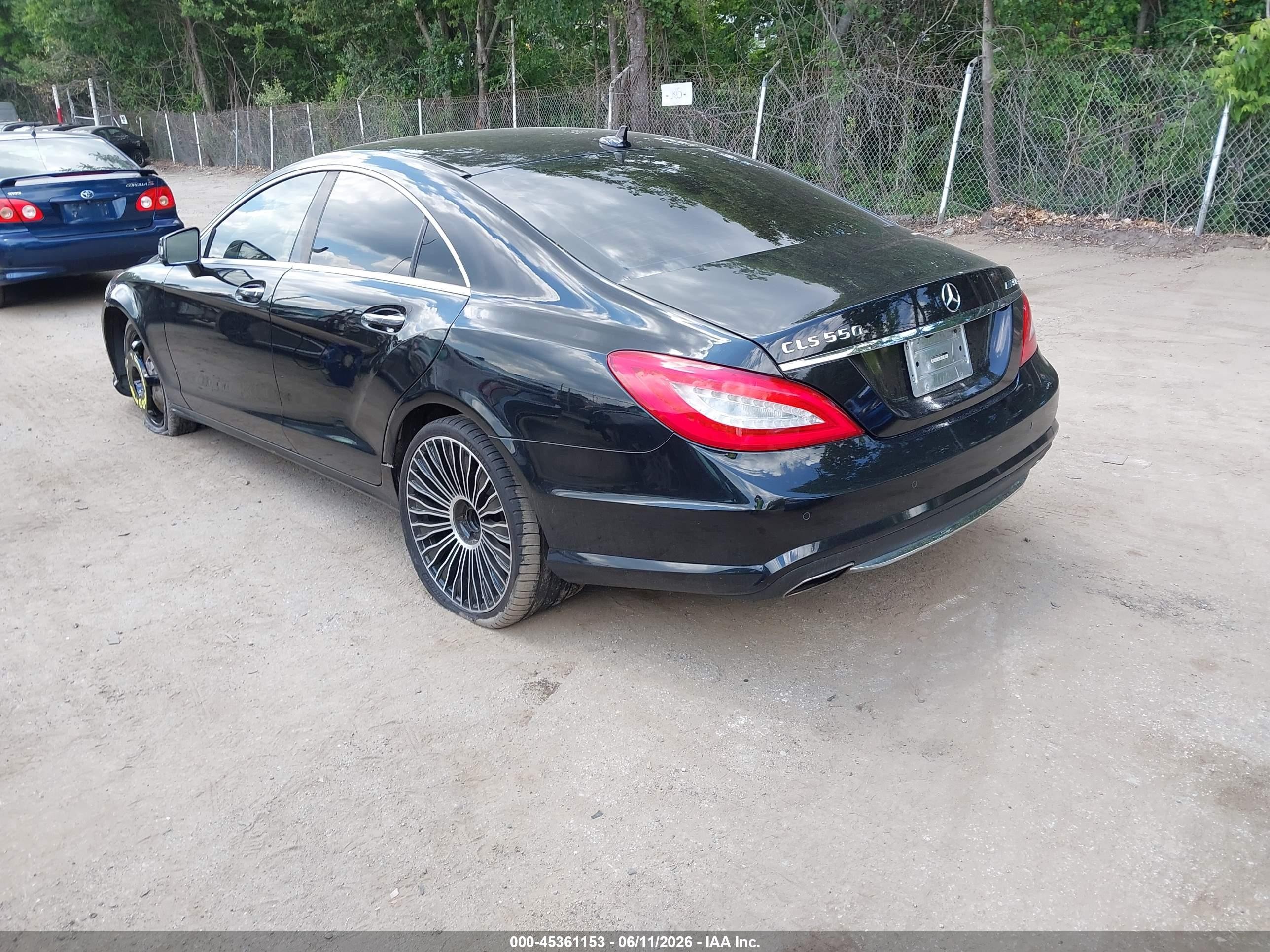 2014 Mercedes-benz Cls 550   Black vin: WDDLJ7DBXEA094359
