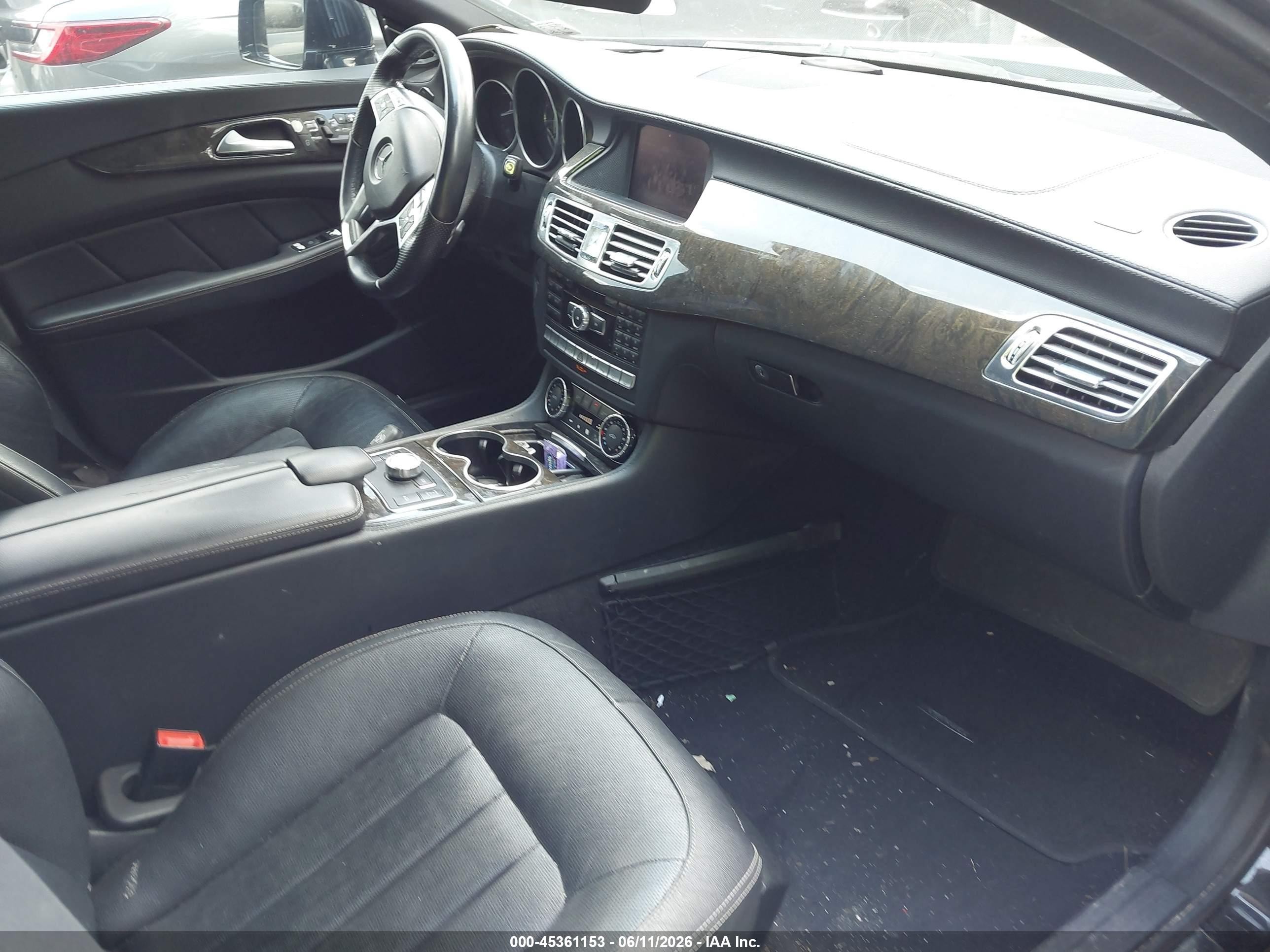 2014 Mercedes-benz Cls 550   Black vin: WDDLJ7DBXEA094359