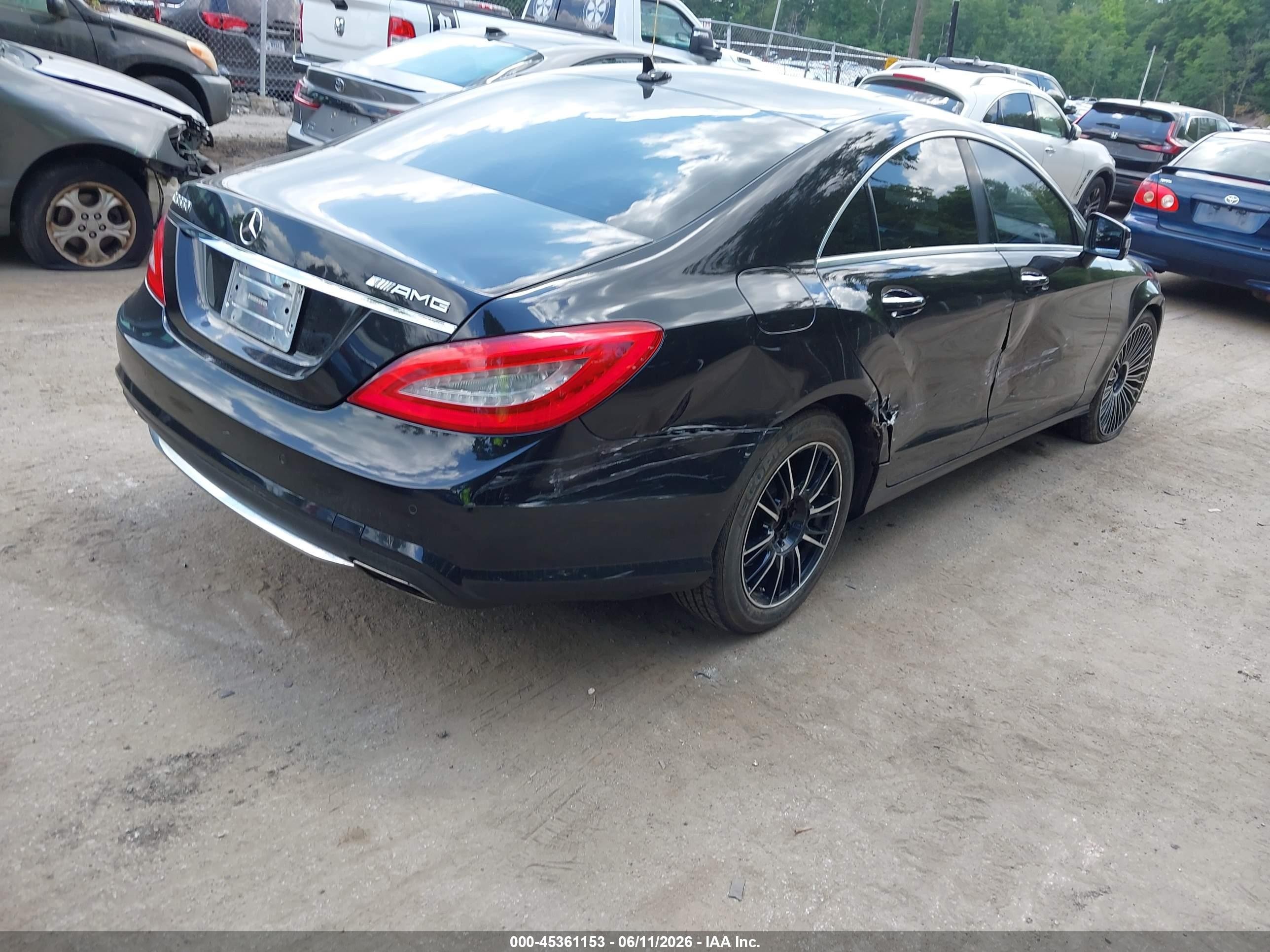 2014 Mercedes-benz Cls 550   Black vin: WDDLJ7DBXEA094359