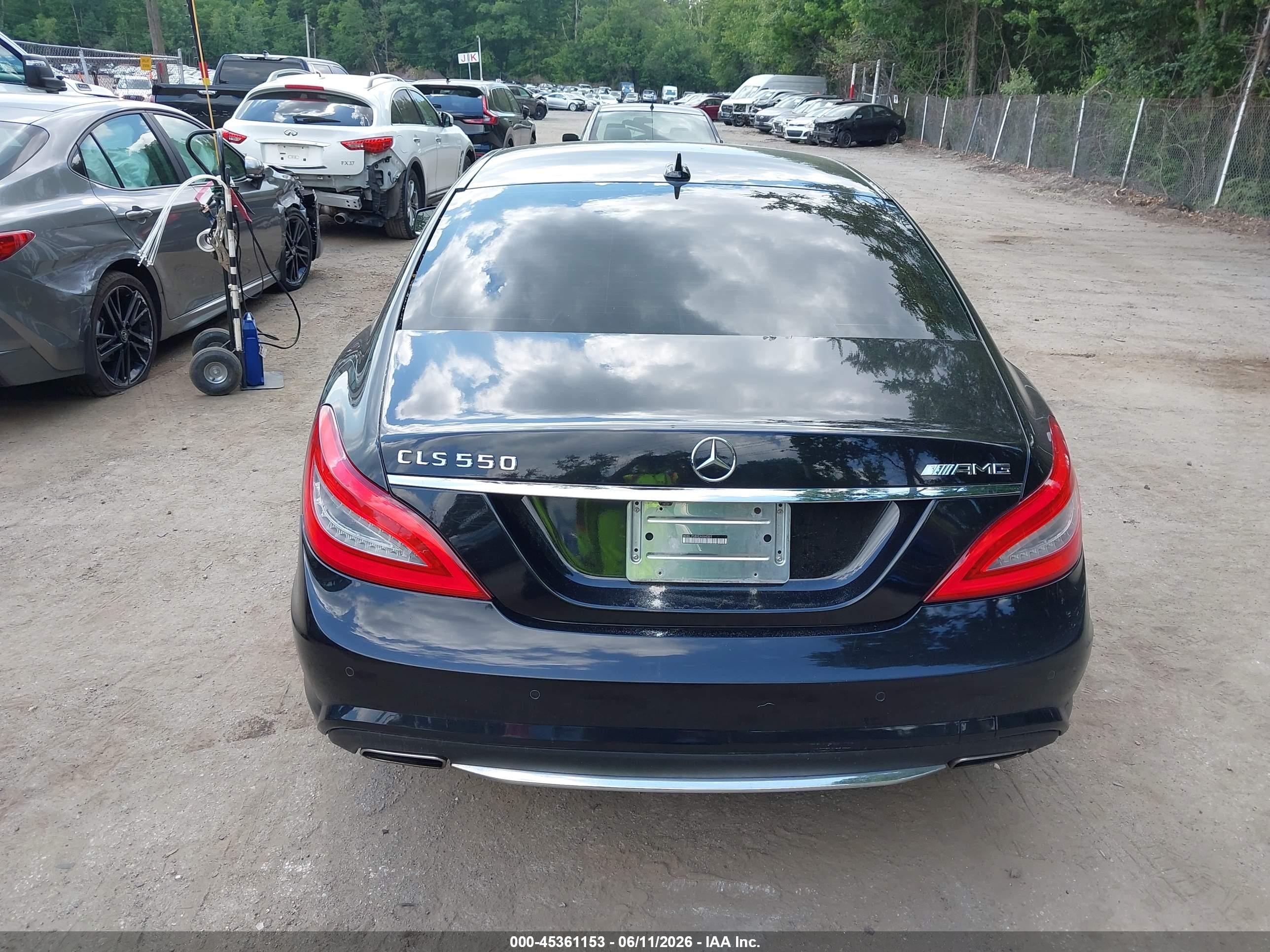 2014 Mercedes-benz Cls 550   Black vin: WDDLJ7DBXEA094359