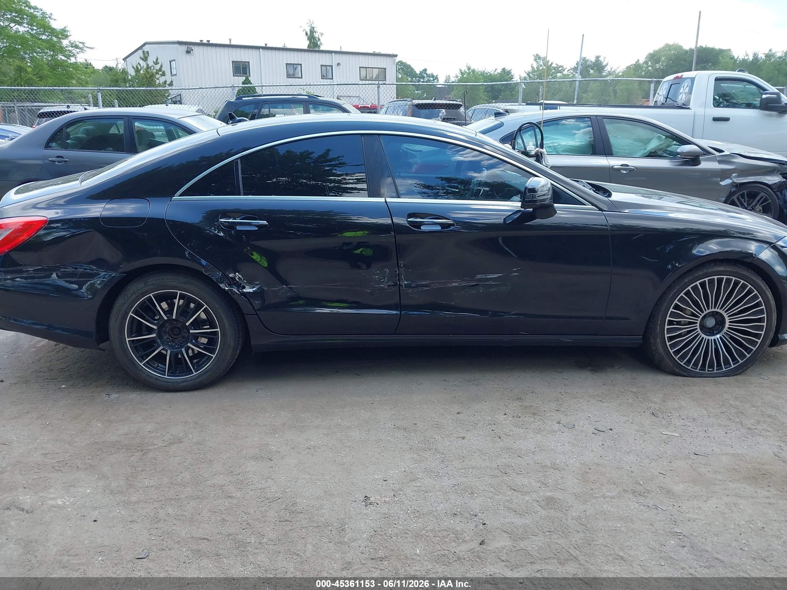 2014 Mercedes-benz Cls 550   Black vin: WDDLJ7DBXEA094359
