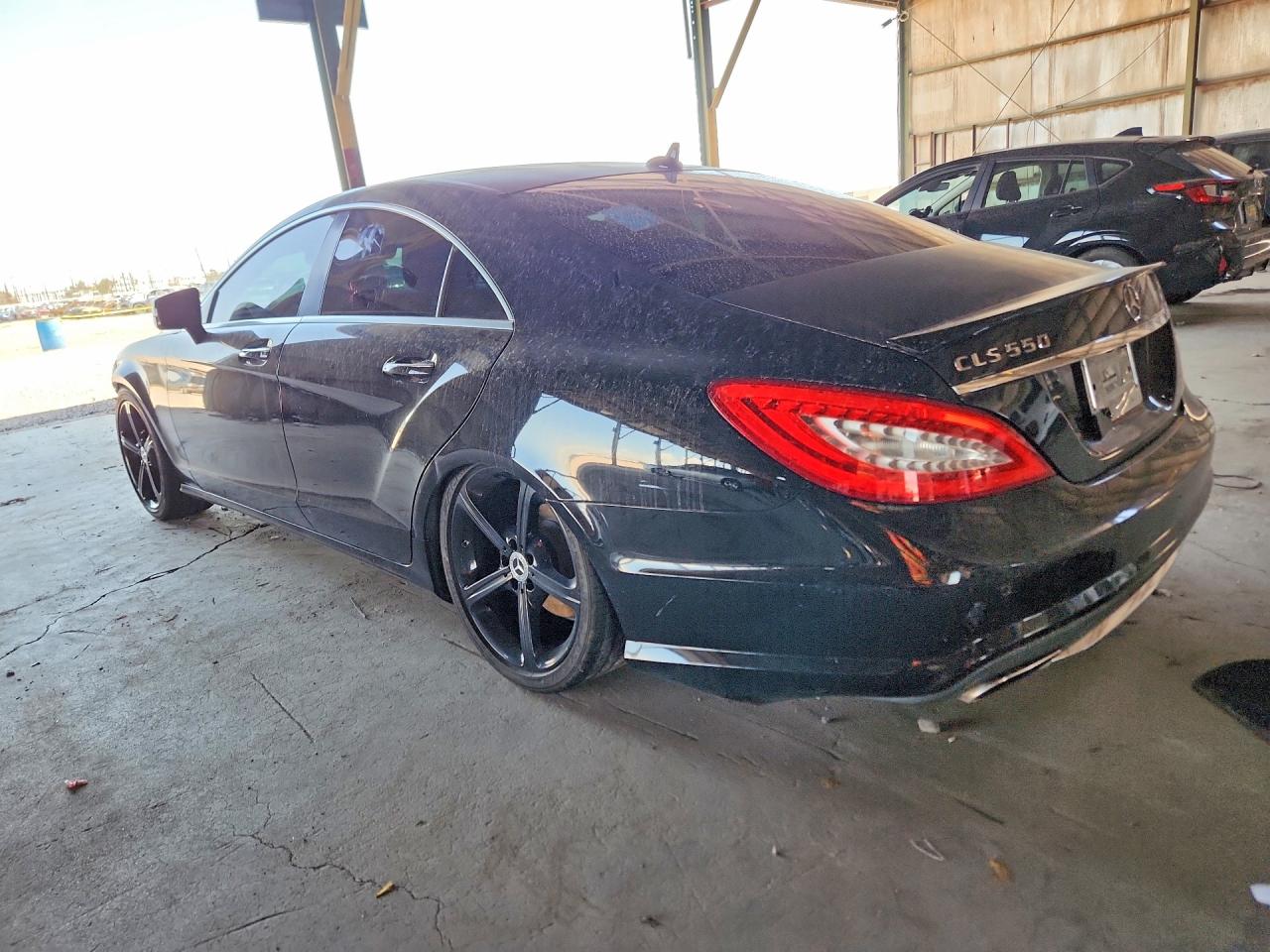 2014 Mercedes-benz Cls 550 Black vin: WDDLJ7DBXEA109202