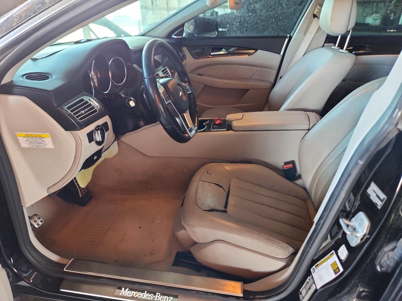 2014 Mercedes-benz Cls 550 Black vin: WDDLJ7DBXEA109202
