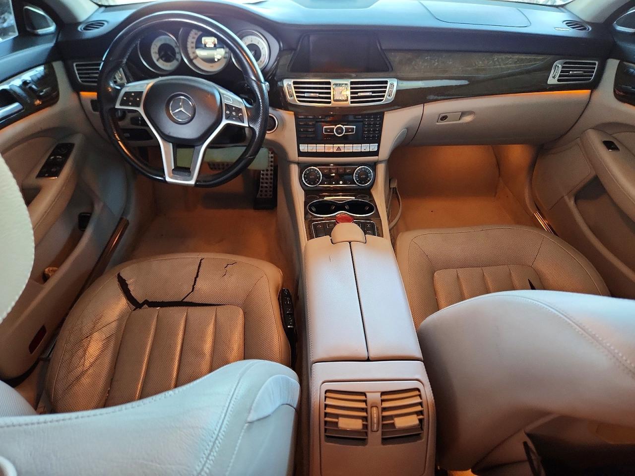 2014 Mercedes-benz Cls 550 Black vin: WDDLJ7DBXEA109202