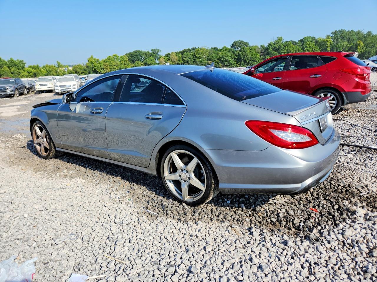 2014 Mercedes-benz Cls 550 Gray vin: WDDLJ7DBXEA110351