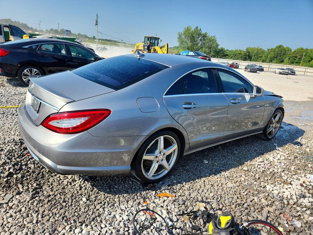 2014 Mercedes-benz Cls 550 Gray vin: WDDLJ7DBXEA110351