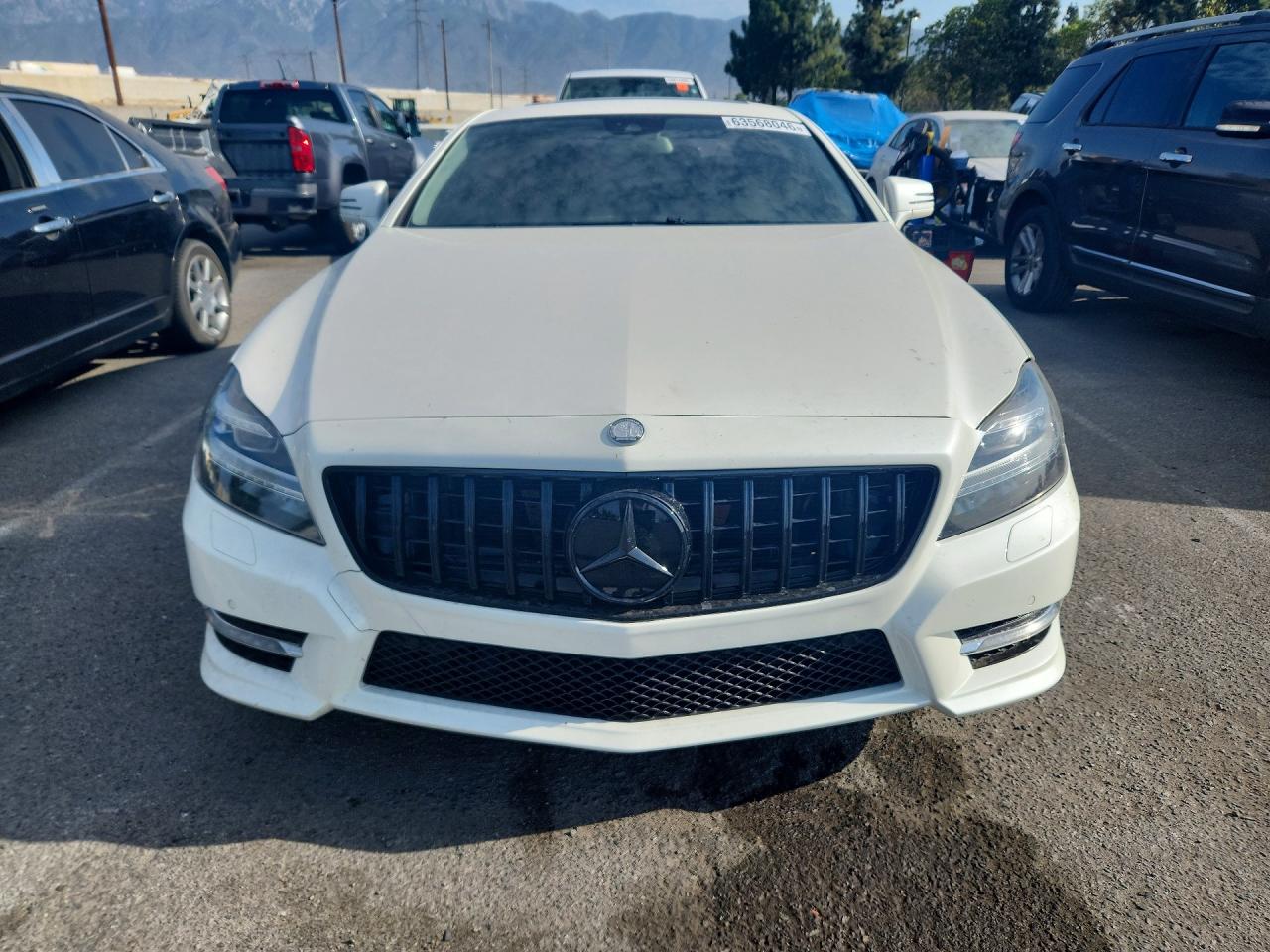 2014 Mercedes-benz Cls 550 White vin: WDDLJ7DBXEA116781