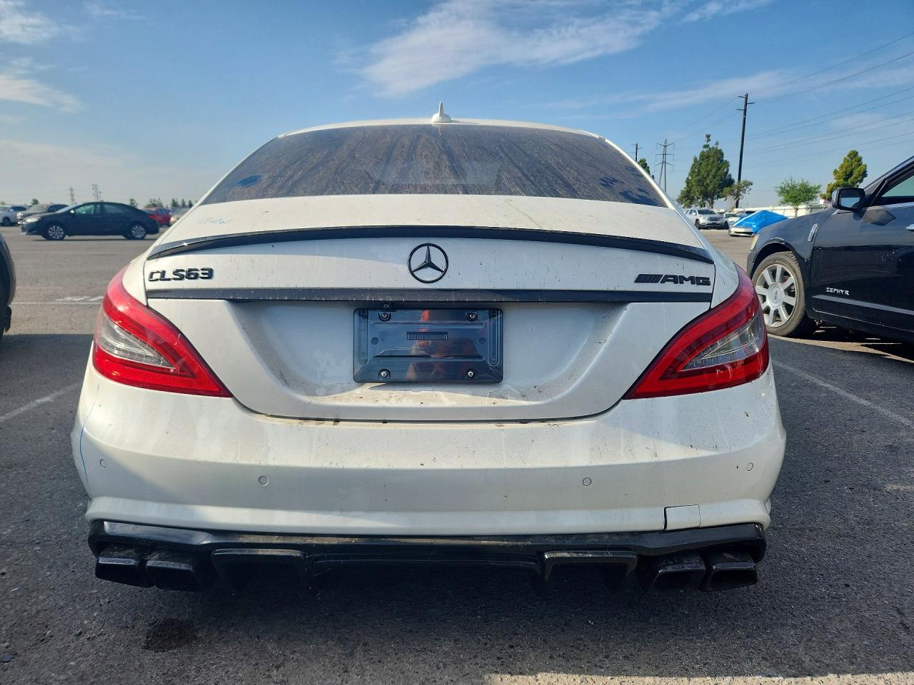 2014 Mercedes-benz Cls 550 White vin: WDDLJ7DBXEA116781