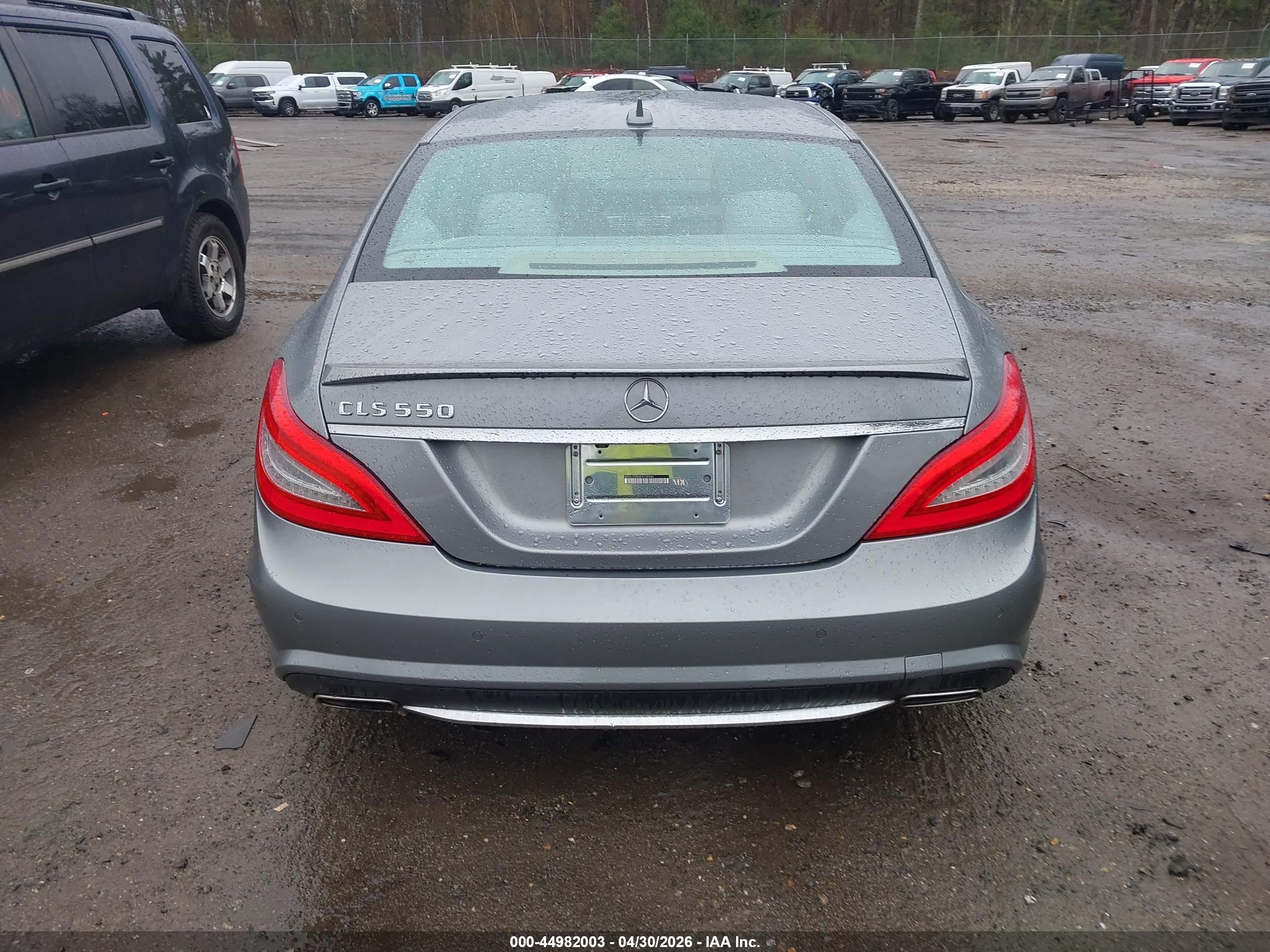 2014 Mercedes-benz Cls 550   Gray vin: WDDLJ7DBXEA128946