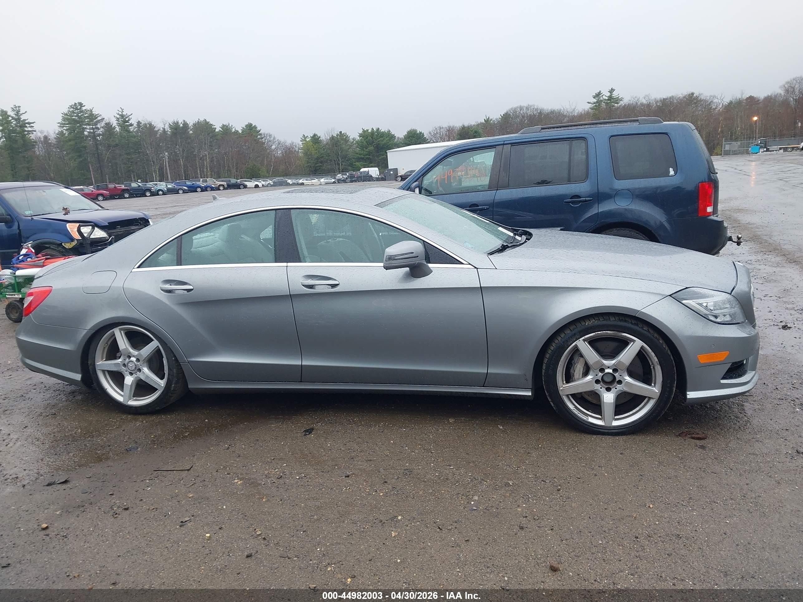 2014 Mercedes-benz Cls 550   Gray vin: WDDLJ7DBXEA128946