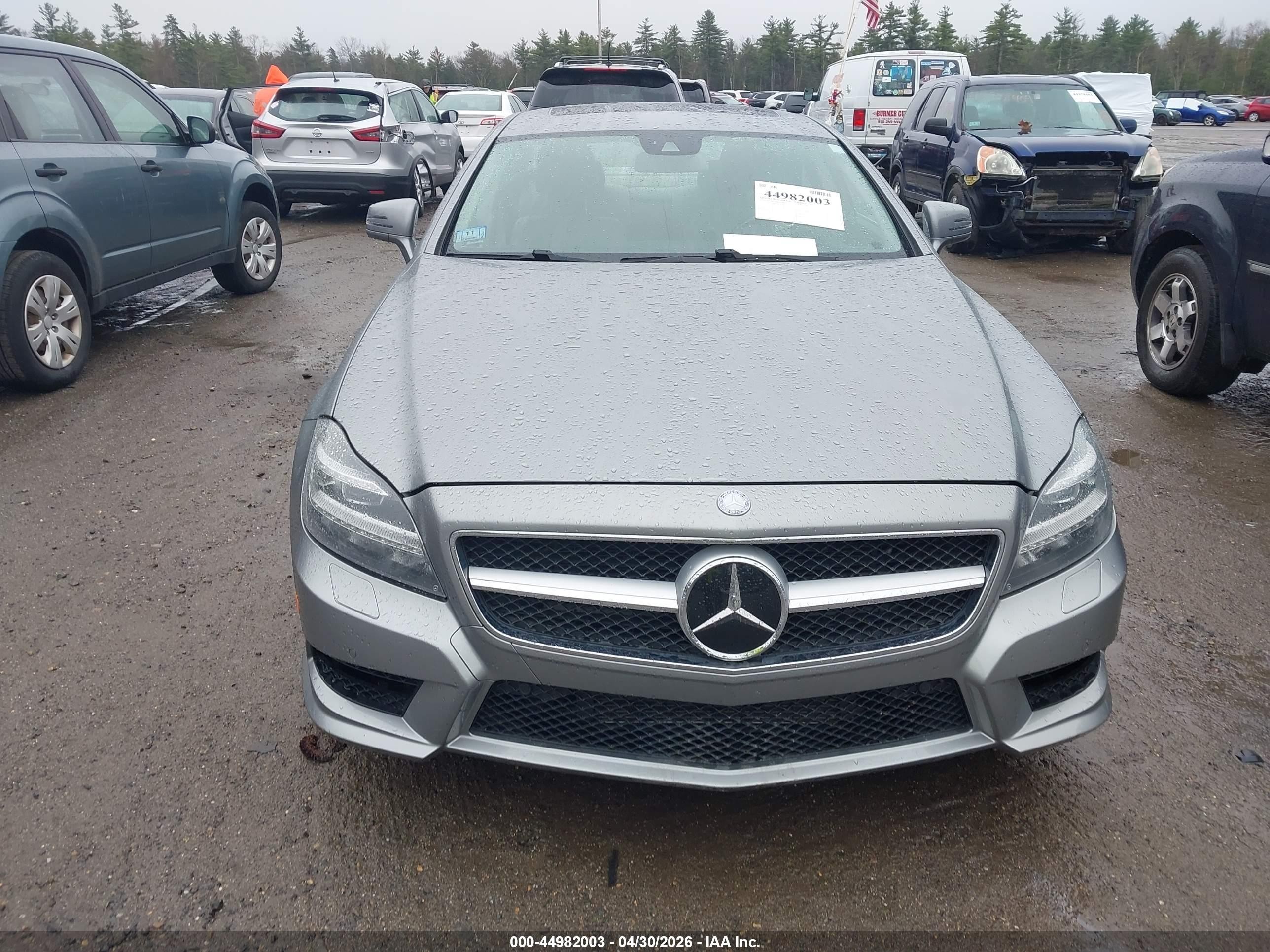 2014 Mercedes-benz Cls 550   Gray vin: WDDLJ7DBXEA128946