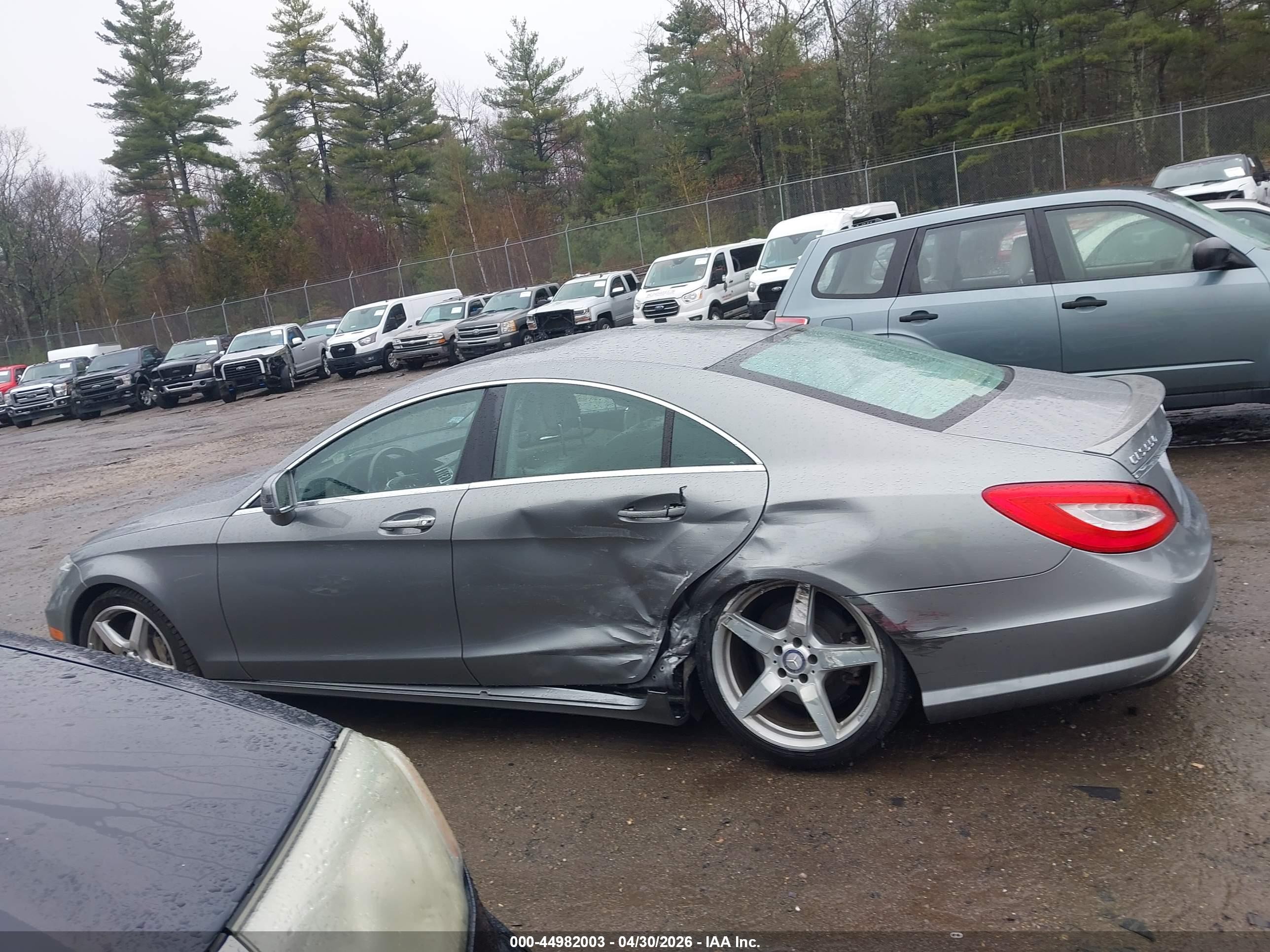 2014 Mercedes-benz Cls 550   Gray vin: WDDLJ7DBXEA128946