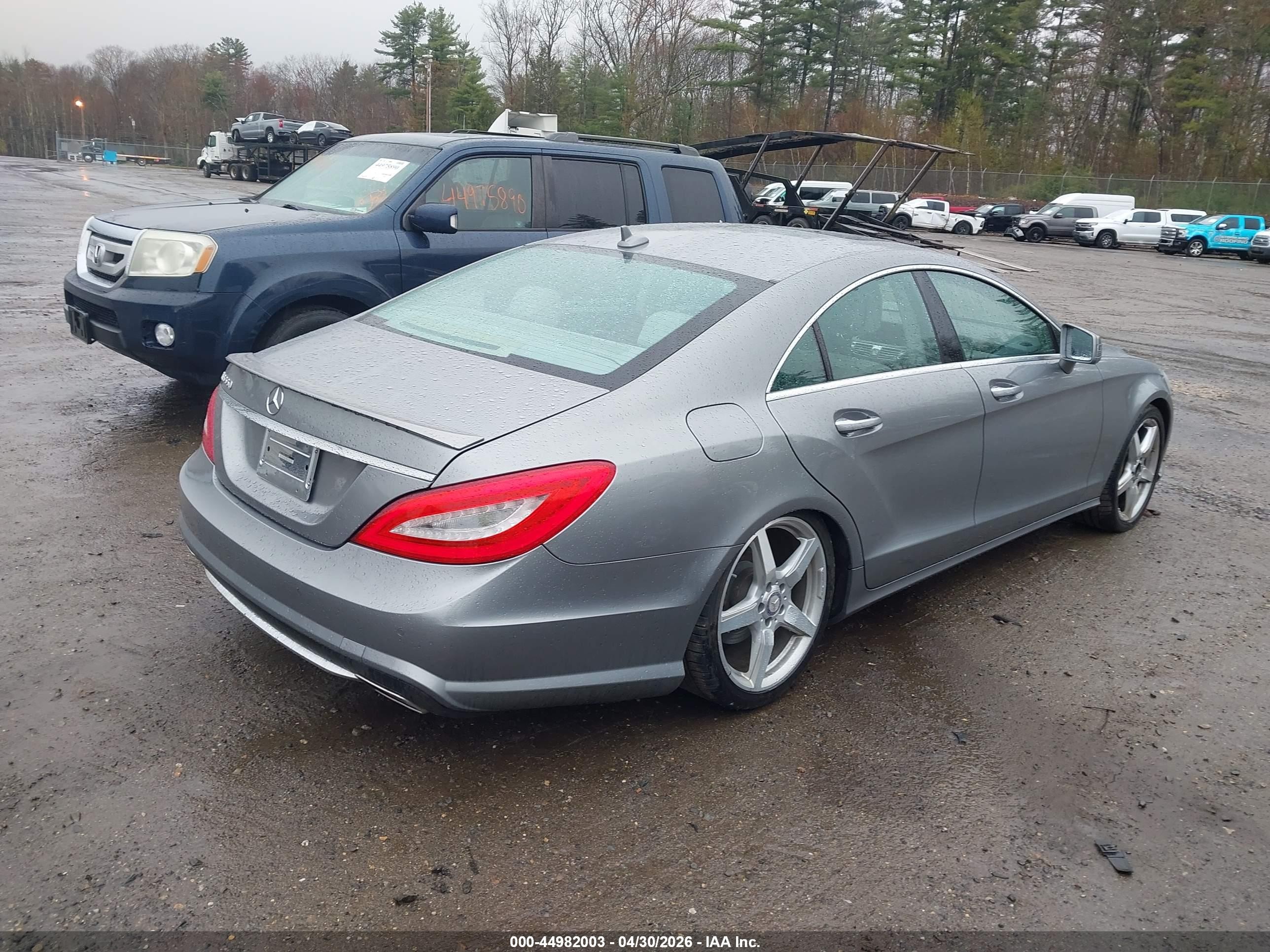 2014 Mercedes-benz Cls 550   Gray vin: WDDLJ7DBXEA128946