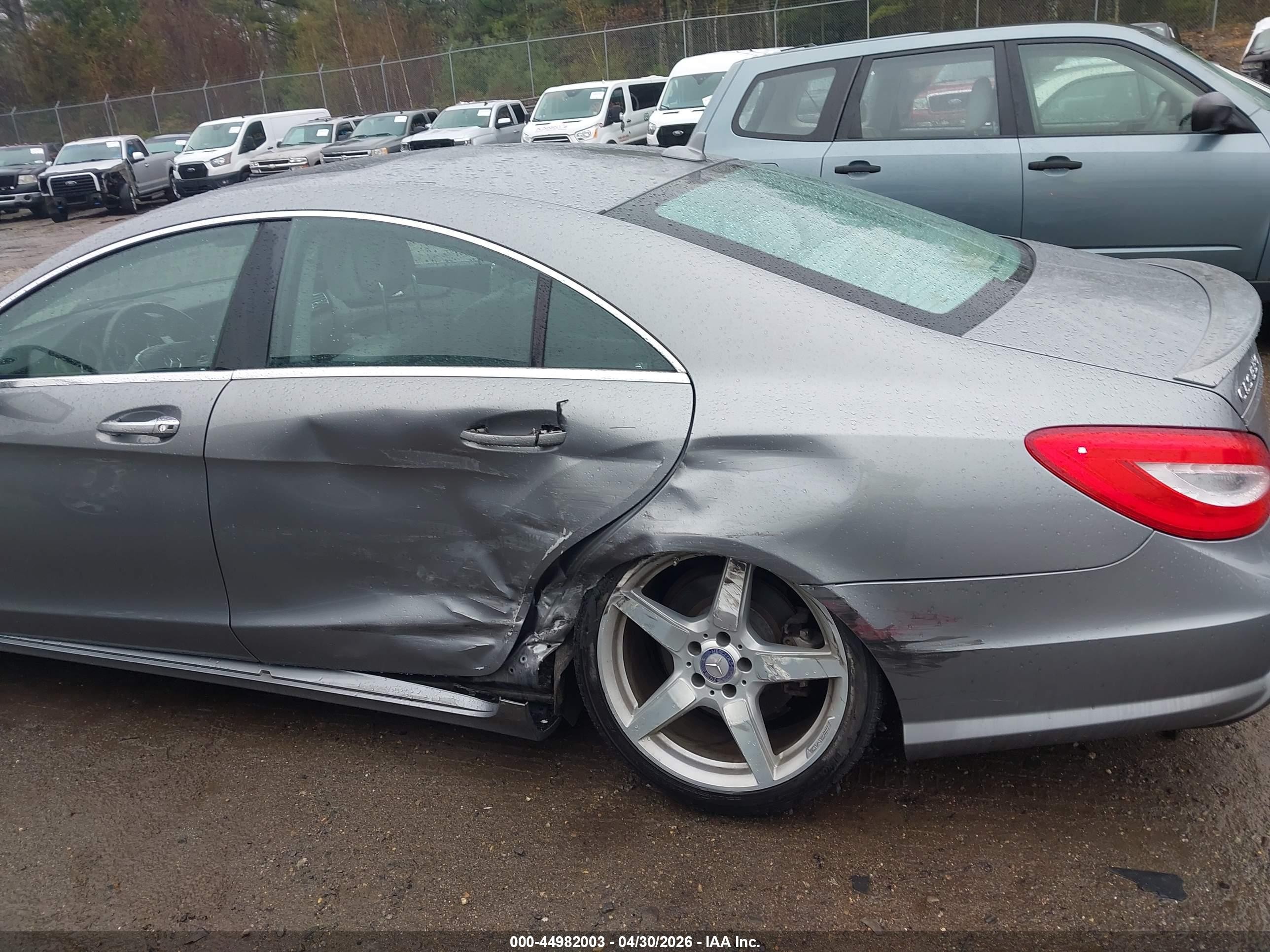 2014 Mercedes-benz Cls 550   Gray vin: WDDLJ7DBXEA128946