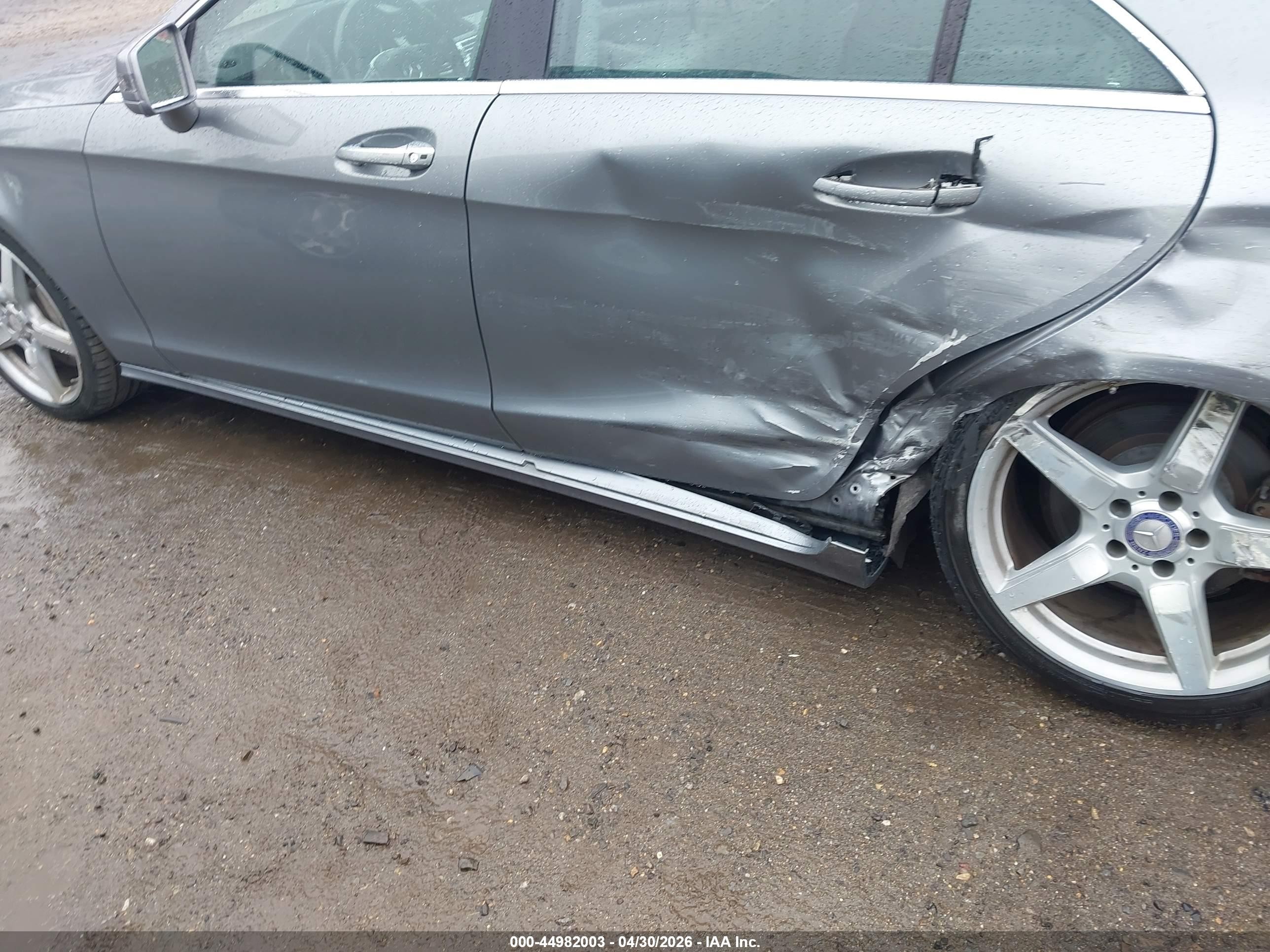 2014 Mercedes-benz Cls 550   Gray vin: WDDLJ7DBXEA128946