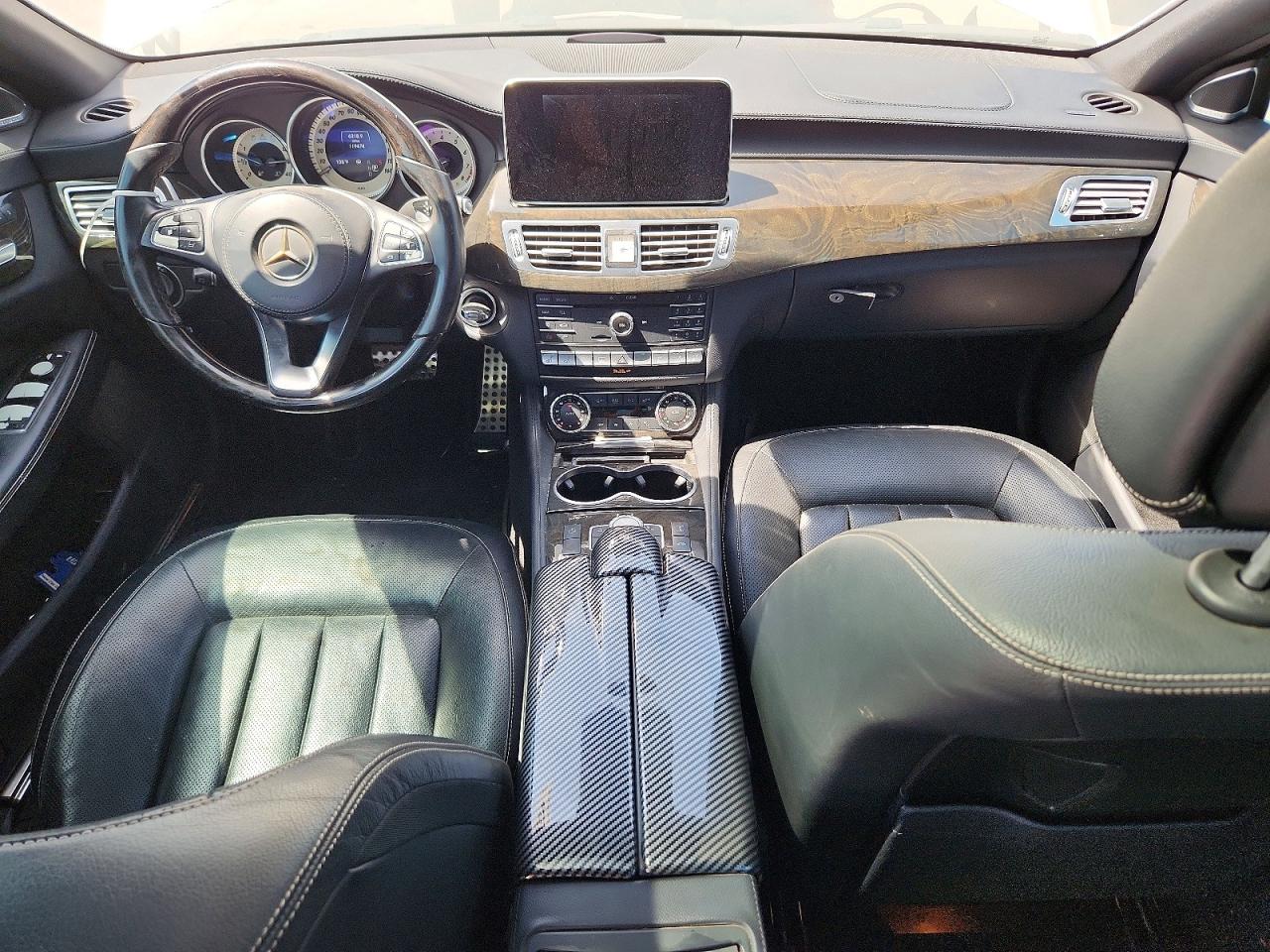 2015 Mercedes-benz Cls 550 White vin: WDDLJ7DBXFA149023