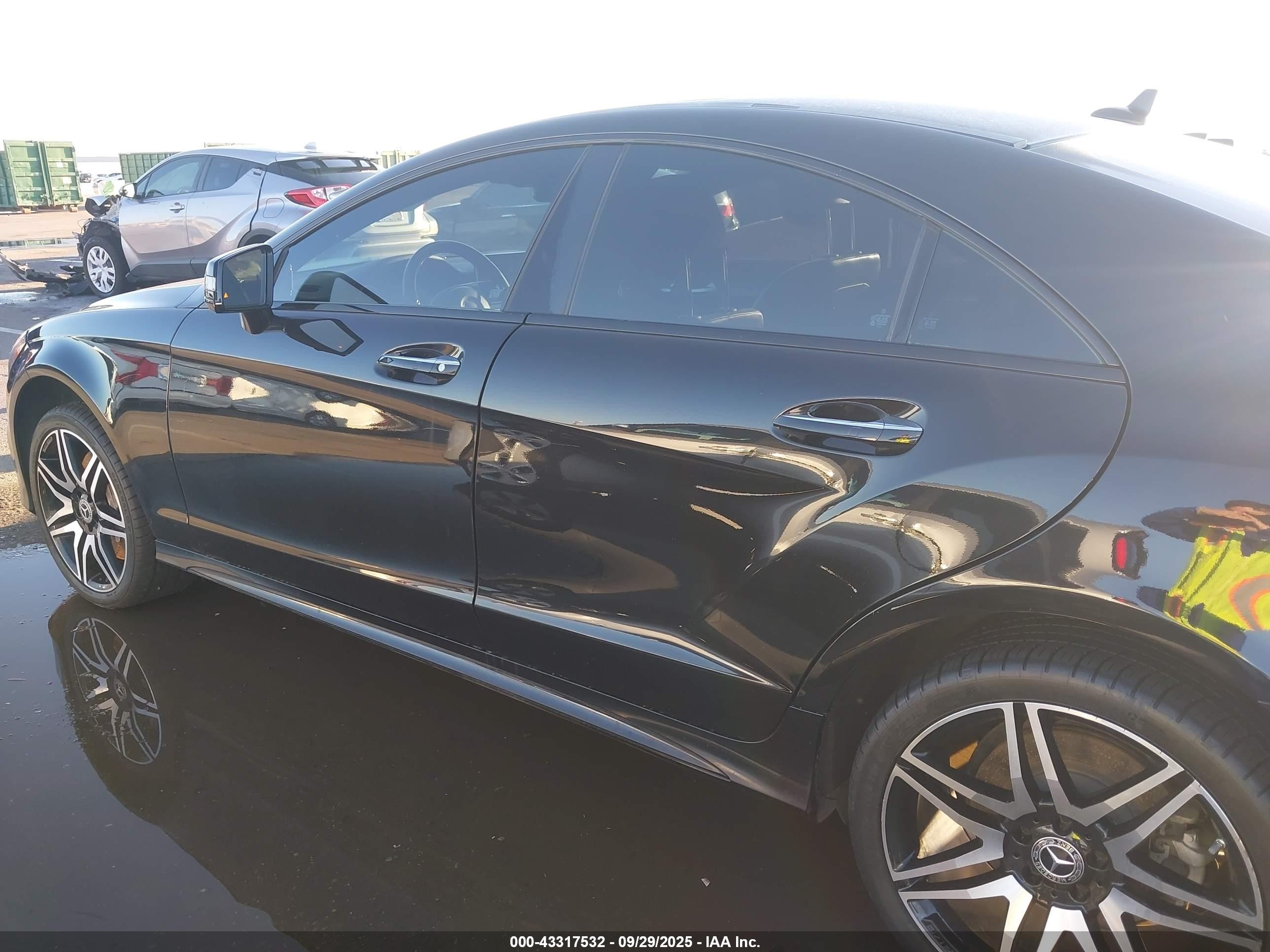 2017 Mercedes-benz Cls 550   Black vin: WDDLJ7DBXHA197768