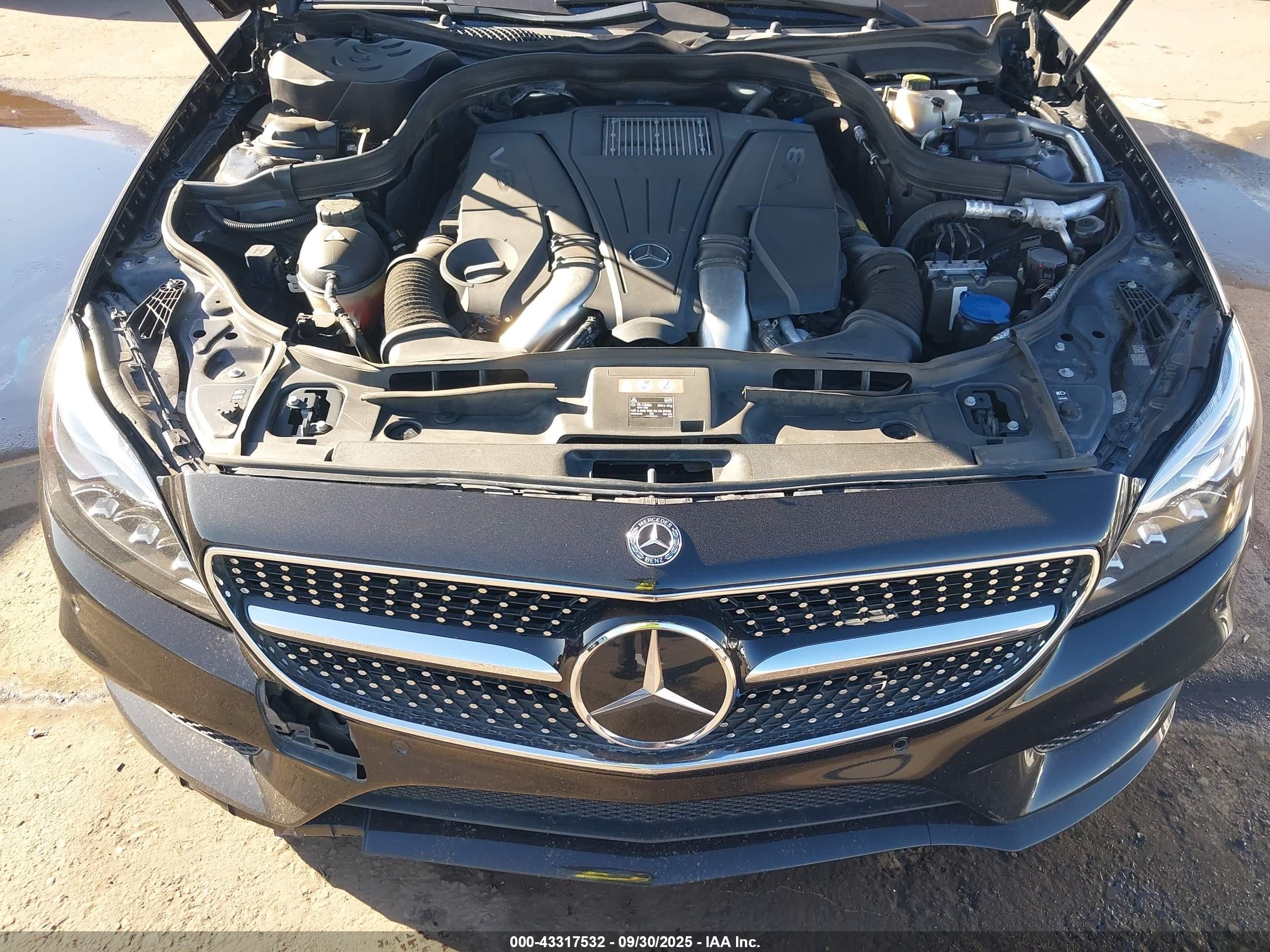 2017 Mercedes-benz Cls 550   Black vin: WDDLJ7DBXHA197768