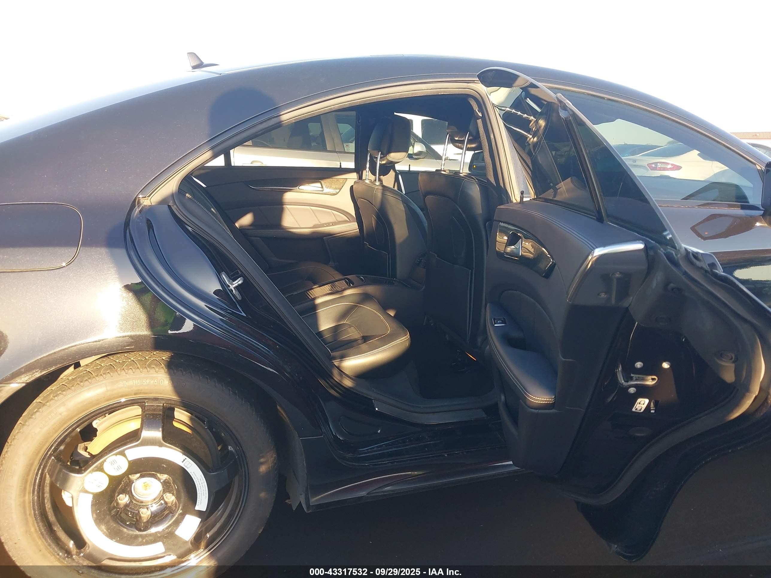 2017 Mercedes-benz Cls 550   Black vin: WDDLJ7DBXHA197768