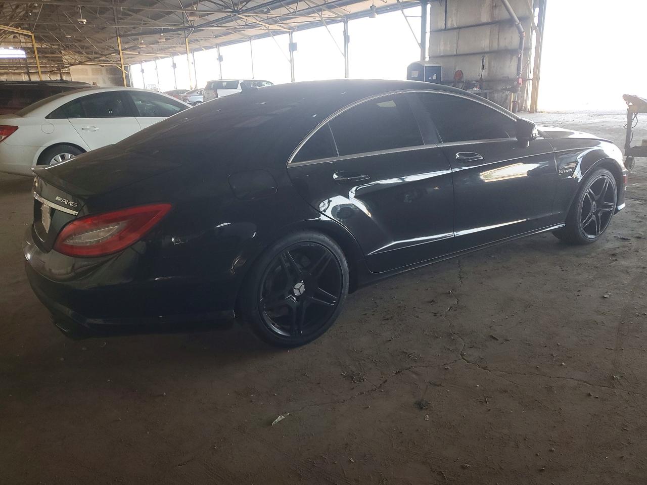 2012 Mercedes-benz Cls 63 Amg Black vin: WDDLJ7EB0CA023814
