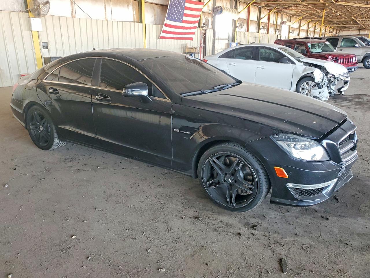 2012 Mercedes-benz Cls 63 Amg Black vin: WDDLJ7EB0CA023814