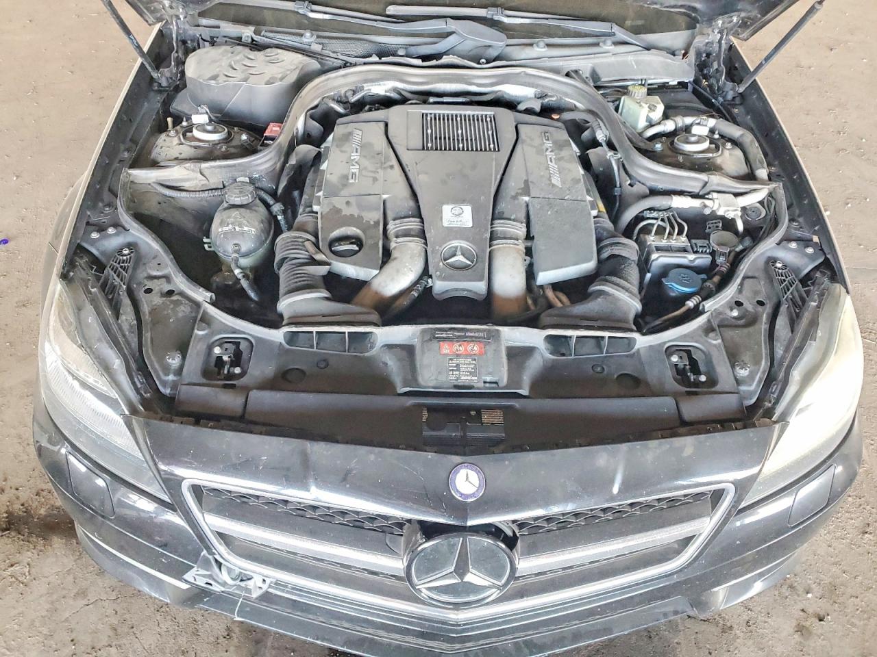 2012 Mercedes-benz Cls 63 Amg Black vin: WDDLJ7EB0CA023814