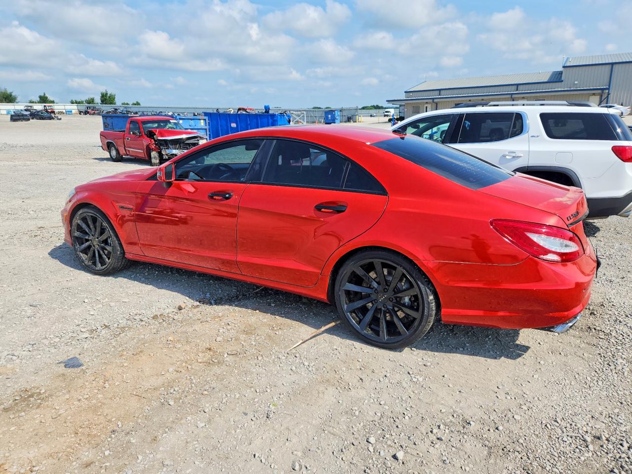 2012 Mercedes-benz Cls63 Orange vin: WDDLJ7EB4CA023833