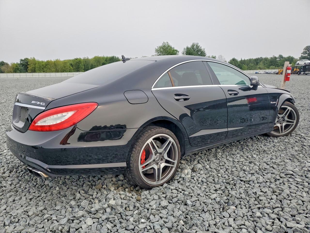 2012 Mercedes-benz Cls 63 Amg Черный vin: WDDLJ7EB7CA022658