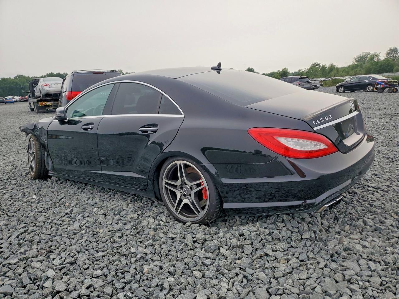 2012 Mercedes-benz Cls 63 Amg Черный vin: WDDLJ7EB7CA022658