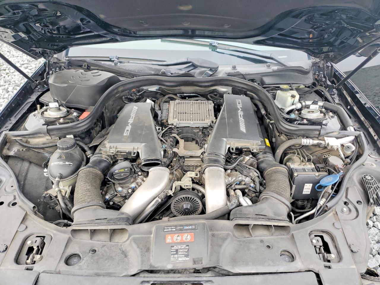 2012 Mercedes-benz Cls 63 Amg Черный vin: WDDLJ7EB7CA022658