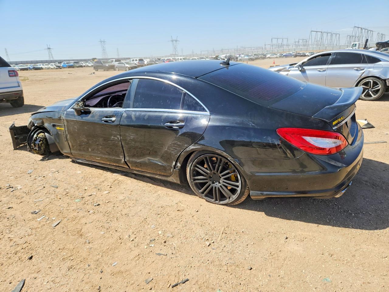 2012 Mercedes-benz Cls 63 Amg Black vin: WDDLJ7EB9CA013394