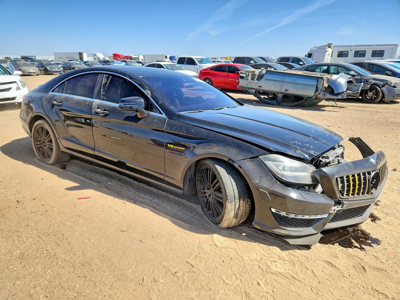 2012 Mercedes-benz Cls 63 Amg Black vin: WDDLJ7EB9CA013394