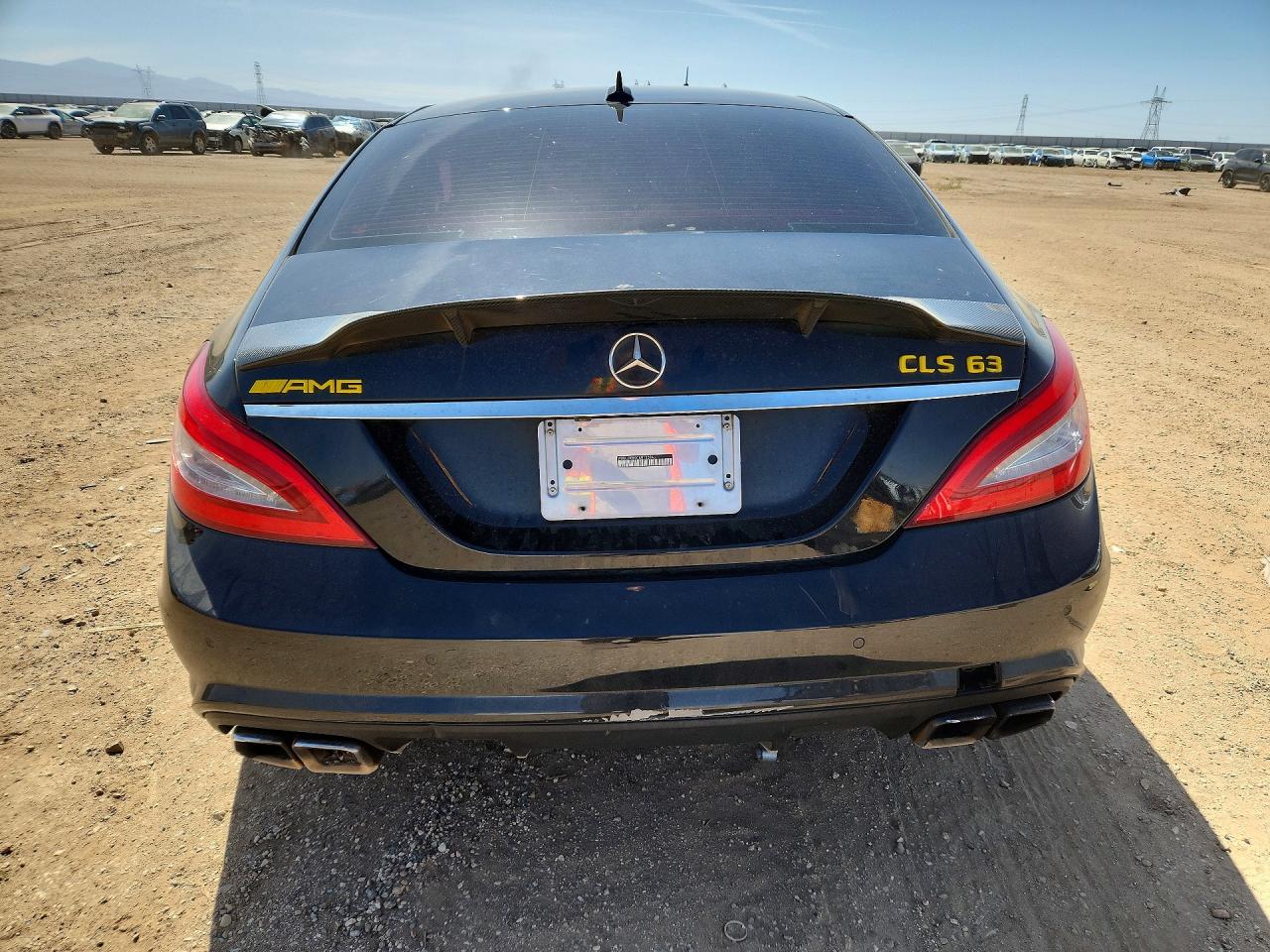 2012 Mercedes-benz Cls 63 Amg Black vin: WDDLJ7EB9CA013394