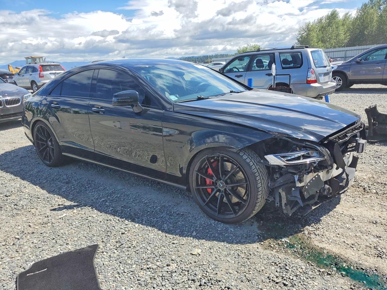 2012 Mercedes-benz Cls 63 Amg Black vin: WDDLJ7EB9CA029899