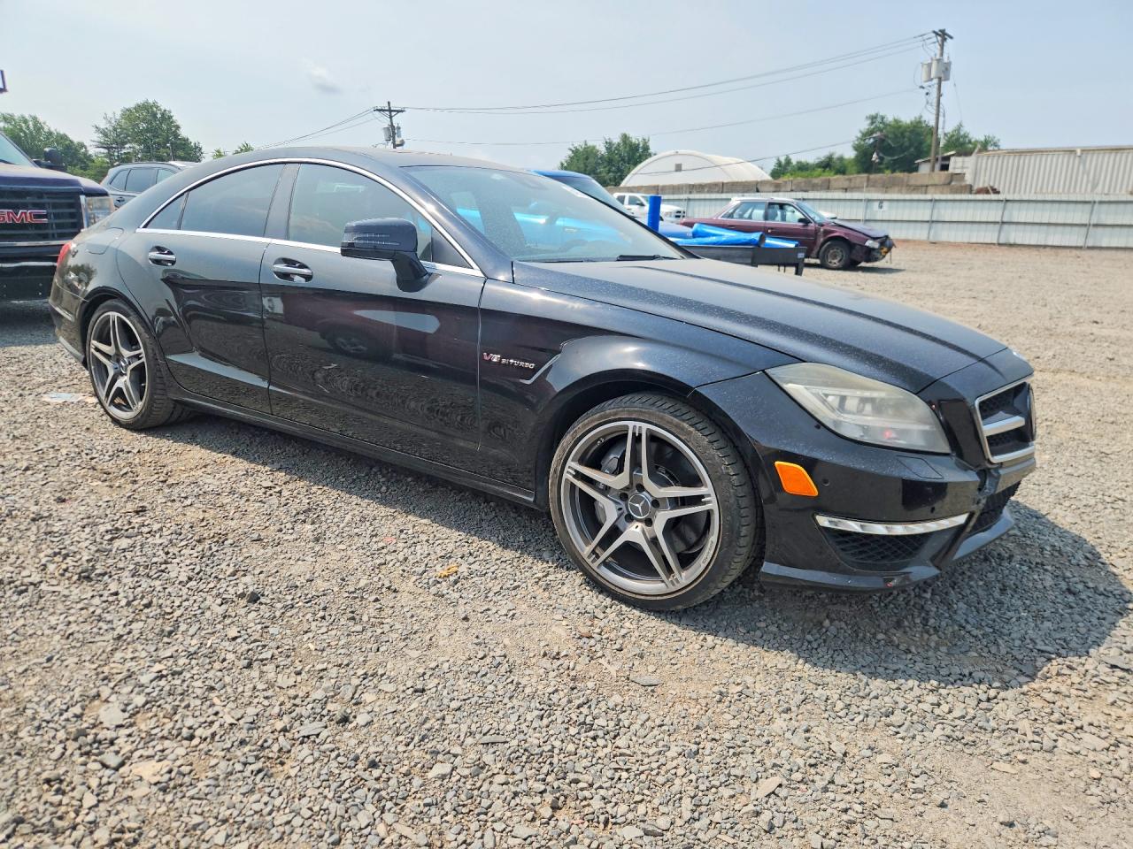 2013 Mercedes-benz Cls 63 Amg Black vin: WDDLJ7EB9DA084001